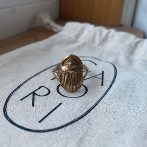 SOLD Catori Life Scarab Ring Bronze